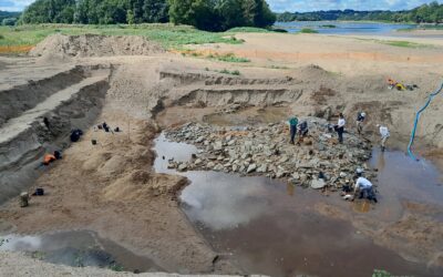 De nouvelles fouilles dans le lit de la Loire