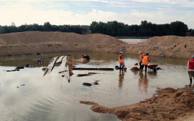 Les fouilles d’archéologie préventive dans le lit de la Loire sont terminées