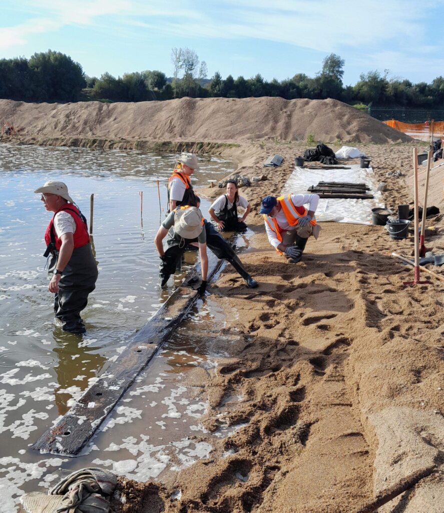Extraction de la levée