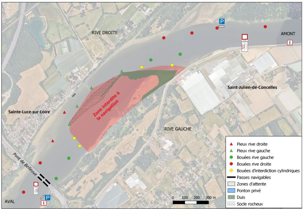 balisage du secteur de bellevue